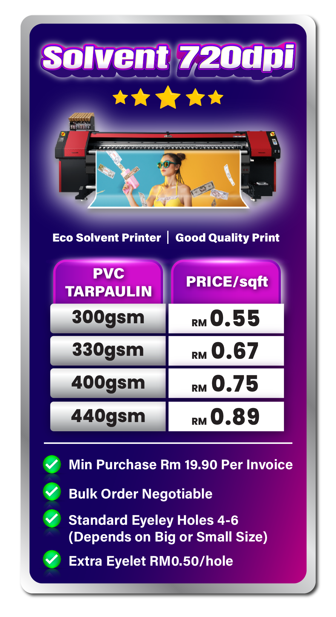 Printing Price